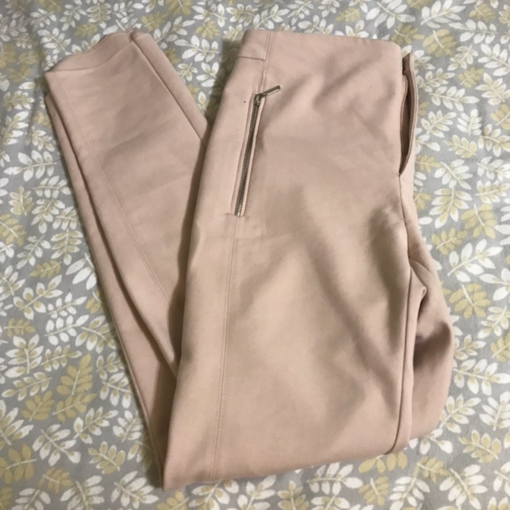 Zara Blush Skinny Leg Dress Pants - Picture 1 of 6